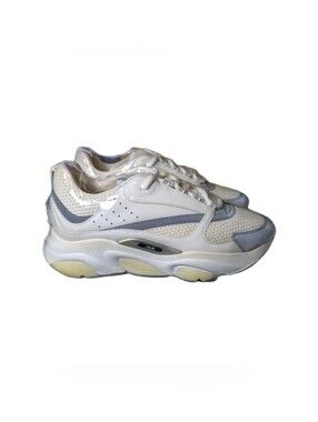 Dior b22 Sneakers 3SN231YJG Men Size 44 White Gray NEW In Box